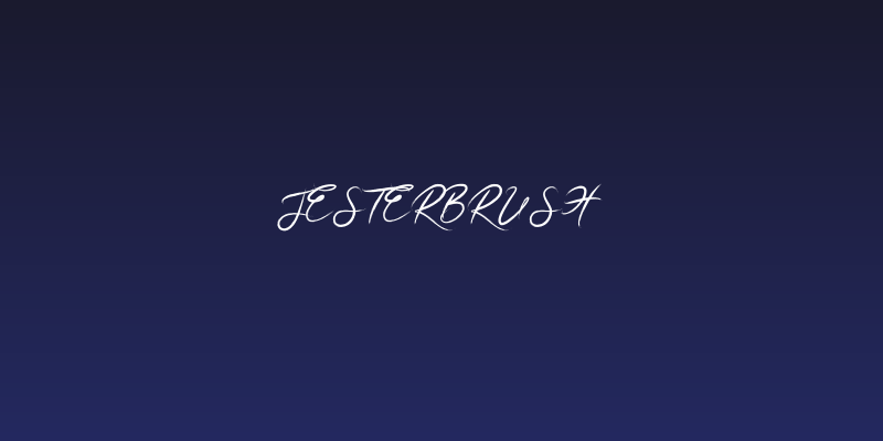 JesterBrush Social Header