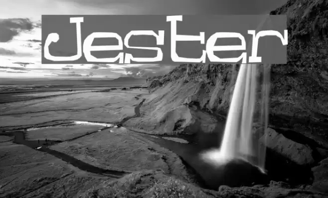 Jester Font examples