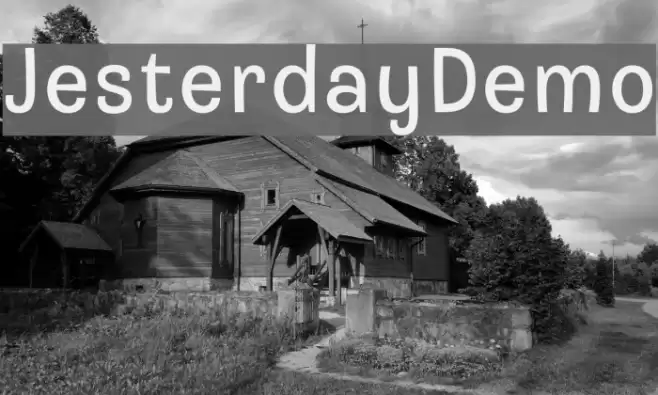 JesterdayDemo フォント examples