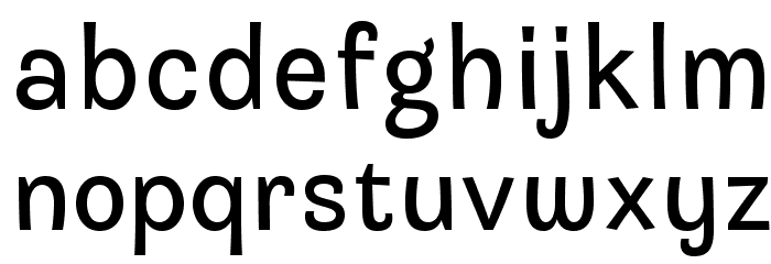 JesterdayDemo フォント 小文字