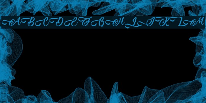 Jestho Fisher - Personal Use Font examples