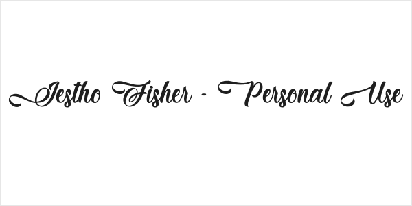 Jestho Fisher - Personal Use Logo