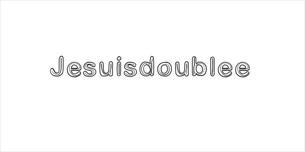 Jesuisdoublee Logo