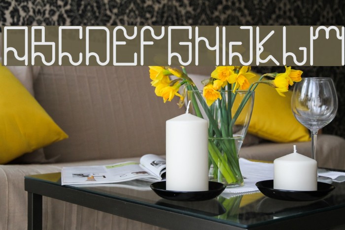 Jesus Chorou Font examples
