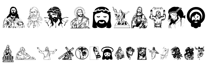 Jesus Christ Font OTHER CHARS