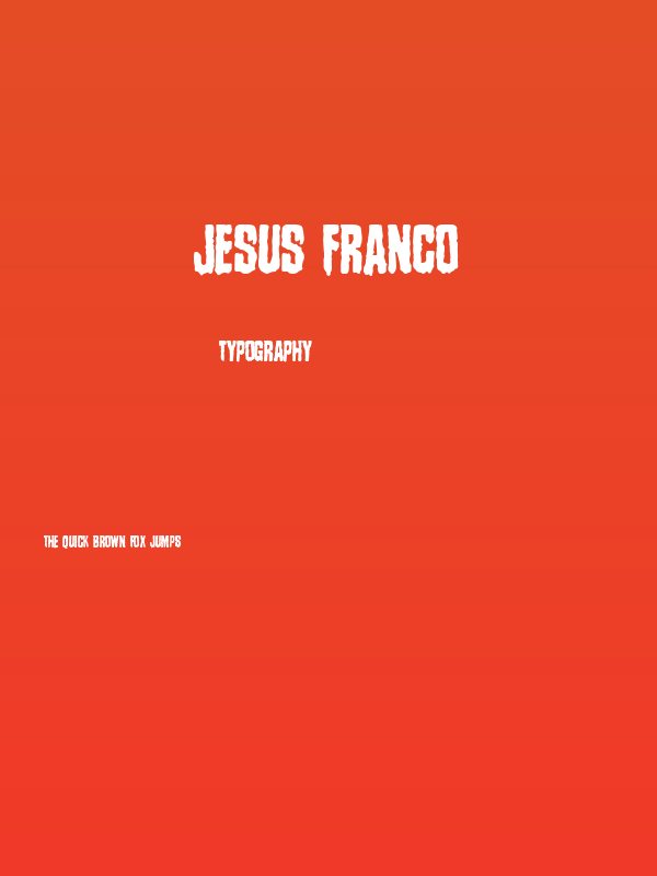 Jesus Franco Poster
