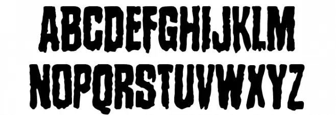 Jesus Franco 字体 小写