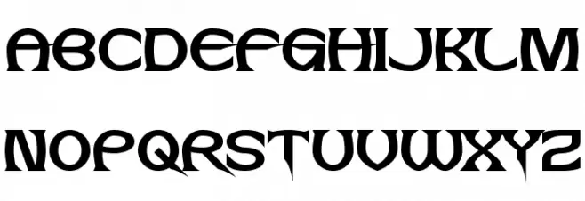 Jesus Frank Schriftart Groß