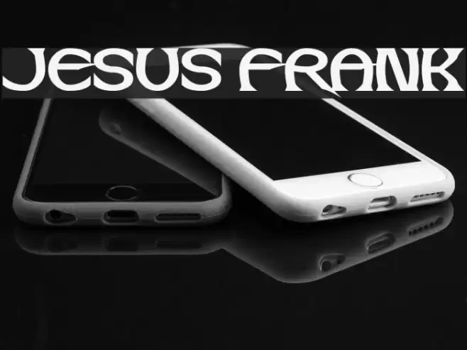 Jesus Frank Font examples