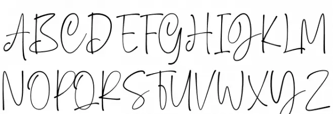 Jesyta Schriftart Groß