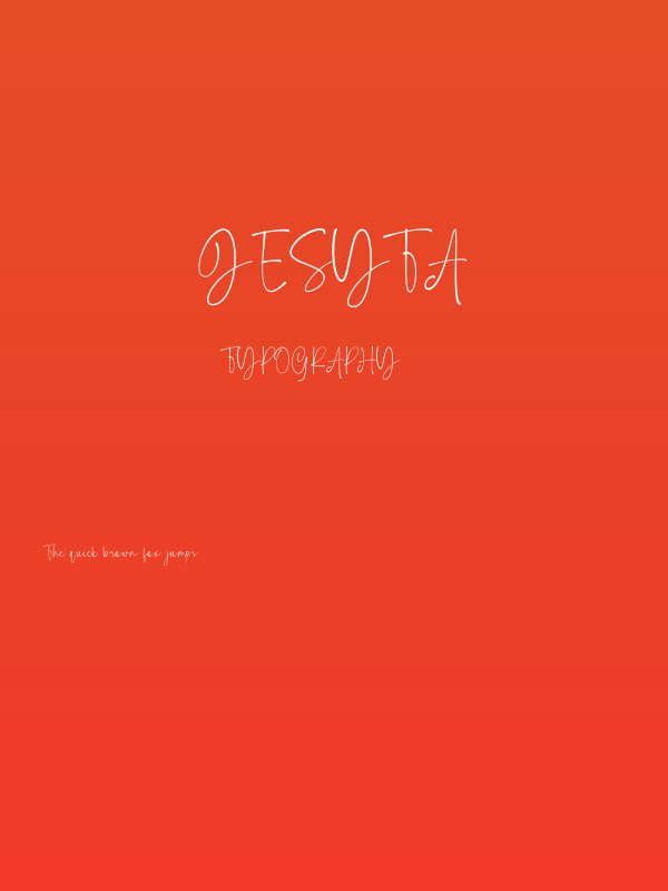 Jesyta Poster