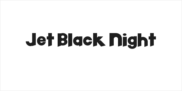 Jet Black Night Logo