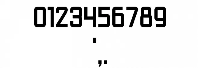 Jet Pilot Regular Font OTHER CHARS