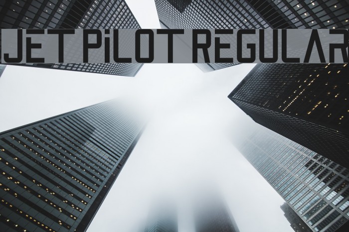 Jet Pilot Regular Example 2