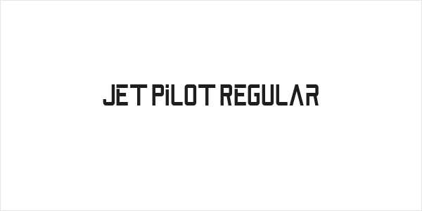 Jet Pilot Regular Logo