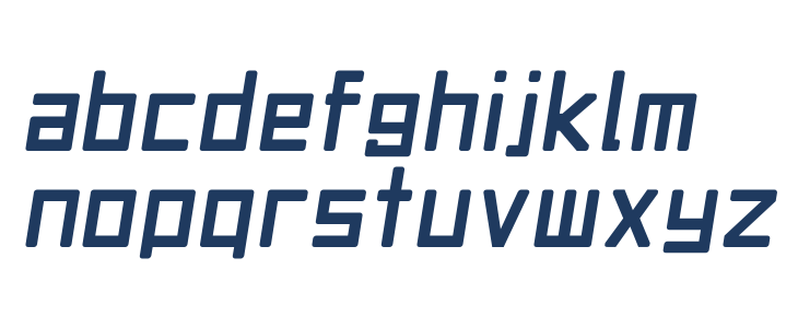 Jet Set Italic Lowercase