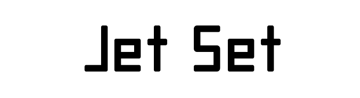 Jet Set Font
