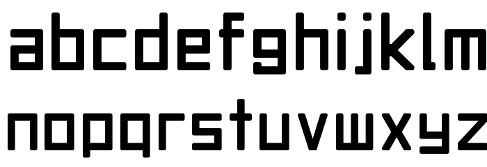 Jet Set Schriftart Kleinbuchstaben