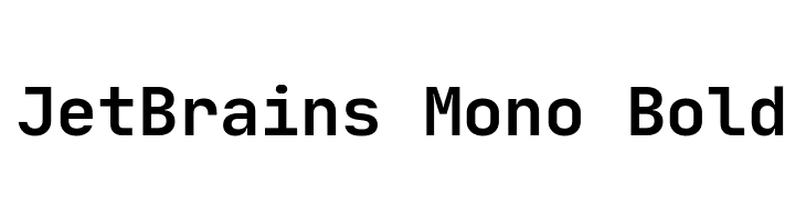 JetBrains Mono Bold  Скачать бесплатные шрифты