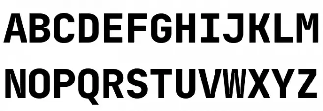 JetBrains Mono Extra Bold Schriftart Groß
