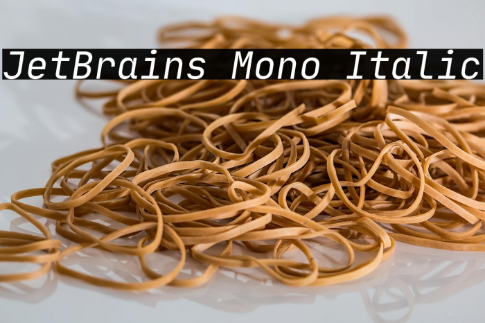 JetBrains Mono Italic Example 2