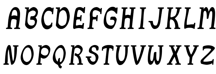JetLag-MediumSerif Font LOWERCASE