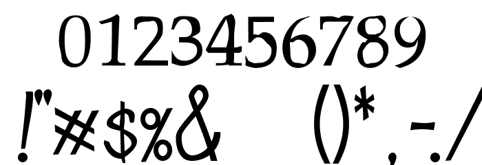 JetLag-Slow Font OTHER CHARS