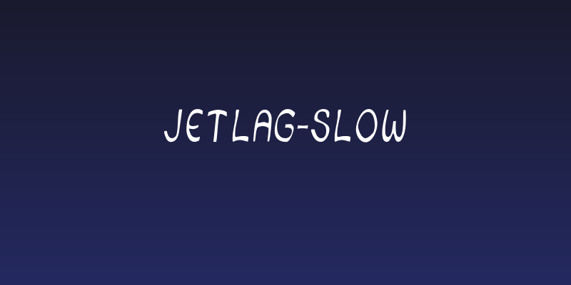 JetLag-Slow Social Header