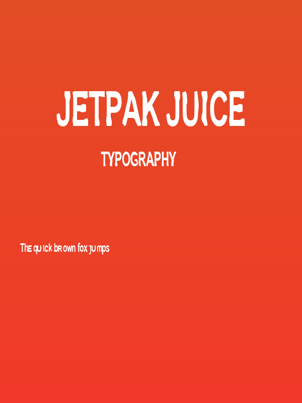 JetPak Juice Poster