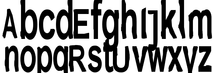 JetPak Juice Font LOWERCASE