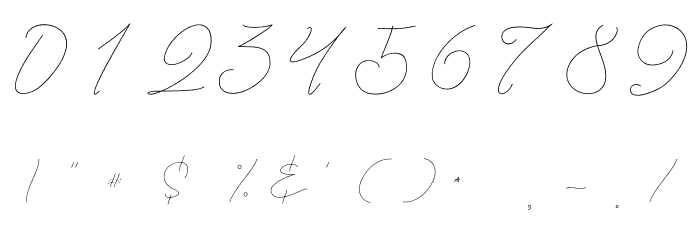 JetSeatScript Font OTHER CHARS