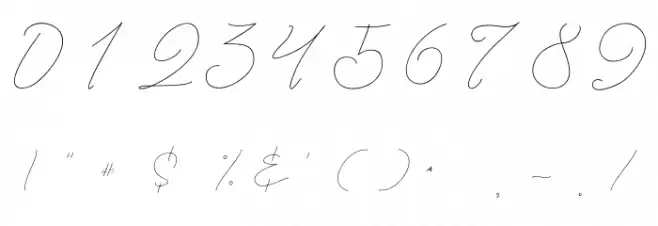 JetSeatScript Font OTHER CHARS