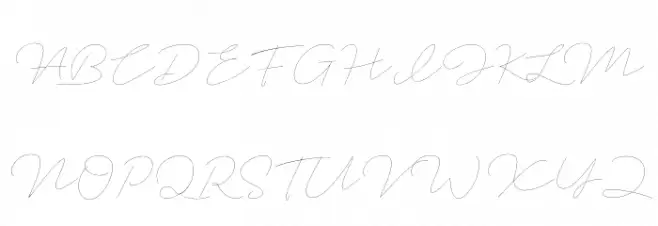 JetSeatScript Schriftart Groß