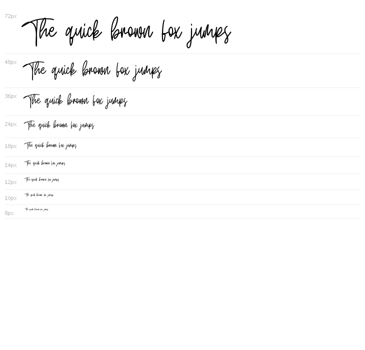 Jetha Crimson Free Font Waterfall