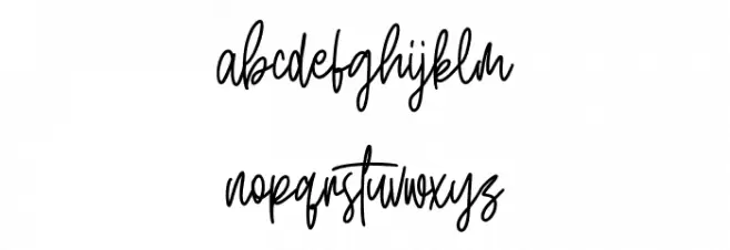 Jetha Crimson Free Font फ़ॉन्ट लोअरकेस