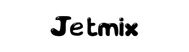 Jetmix  font caratteri gratis