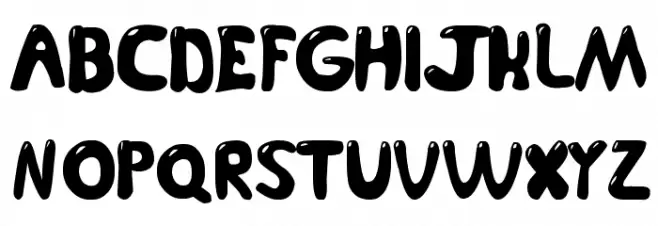 Jetmix Font Litere mari