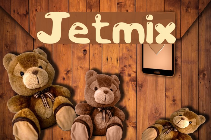 Jetmix Font examples