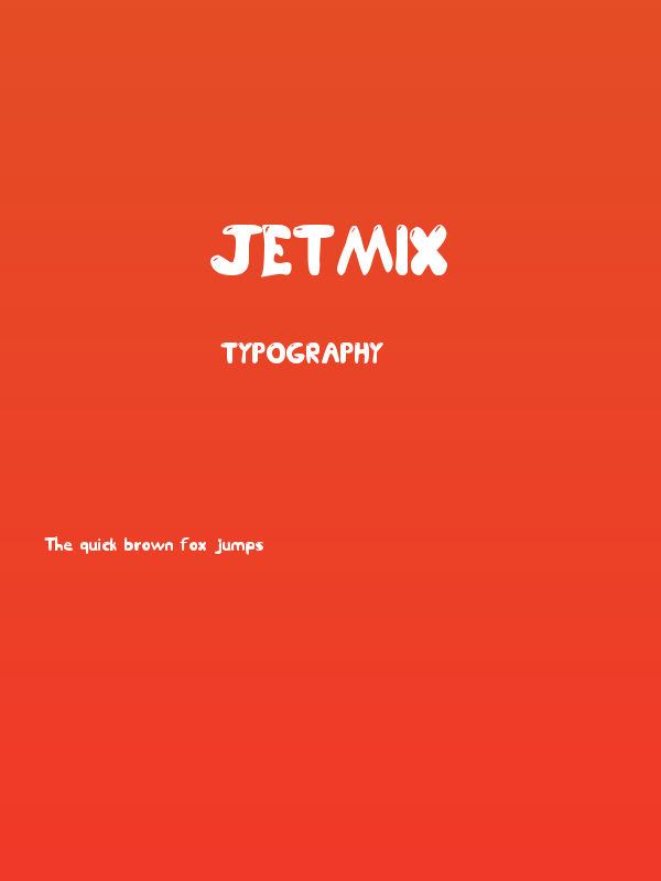 Jetmix Poster