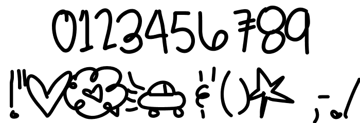 JetskisInSummer Font OTHER CHARS