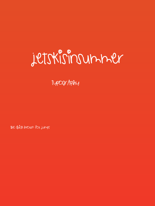 JetskisInSummer Poster