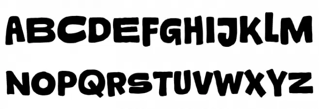 Jetsy Trial Regular Font UPPERCASE