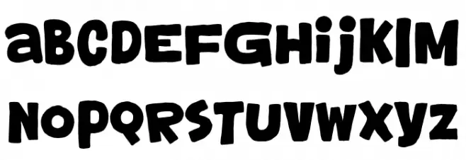 Jetsy Trial Regular Font LOWERCASE
