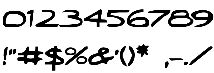 Jetta Bold Font OTHER CHARS