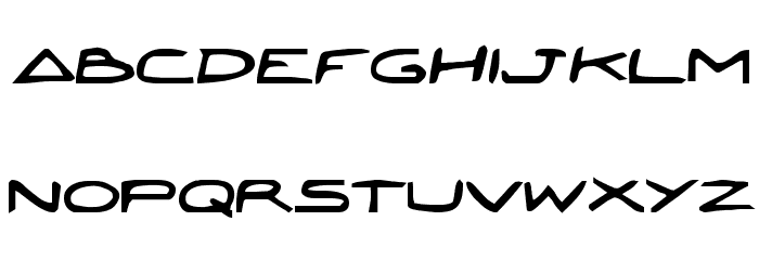 Jetta Bold Font LOWERCASE