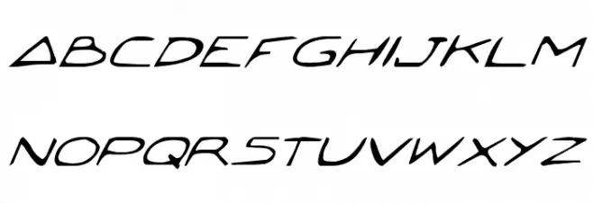 Jetta Italic Schriftart Groß