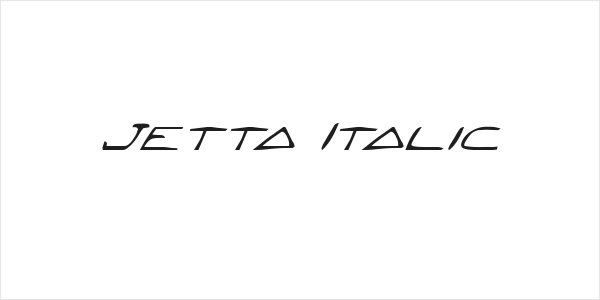 Jetta Italic Logo