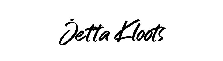 Jetta Kloots  नि: शुल्क फ़ॉन्ट्स डाउनलोड