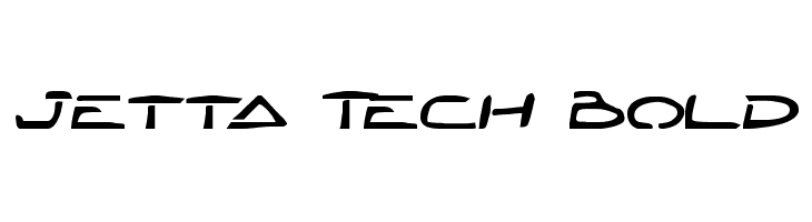 Jetta Tech Bold  baixar fontes gratis