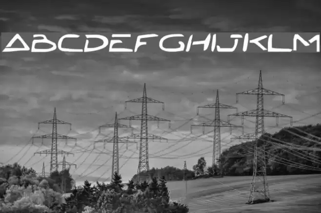 Jetta Tech Bold Font examples